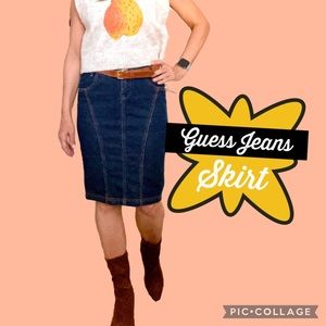Guess Jeans Midi Pencil Skirt 6